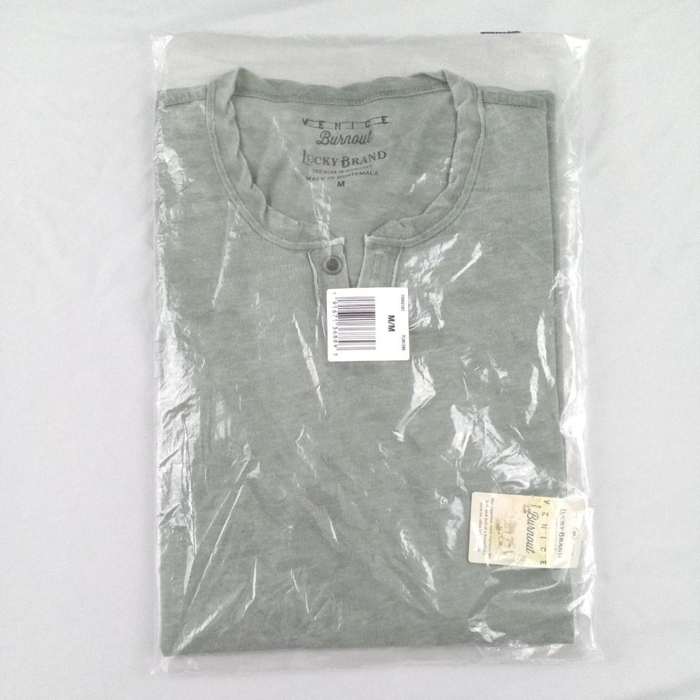 Venice Burnout Notch Men's Tee - Picture 4 of 6